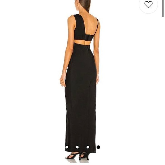 revolve NBD Andrei black gown dress - Picture 3 of 4